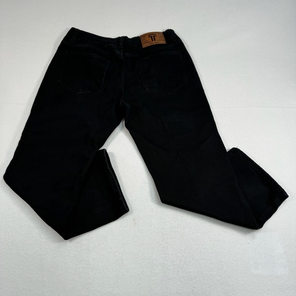 Trust Jeans Straight Leg Mens Size 36/30 Black Wash - Picture 3 of 11